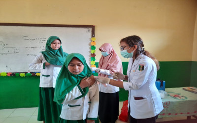Imunisasi Anak Sekolah Dari Puskesmas Bandar Sribhawono